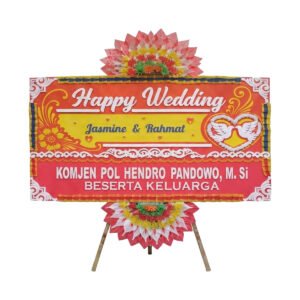 Papan Bunga Wedding Makassar 23