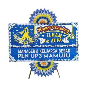 Papan Bunga Wedding Makassar 25