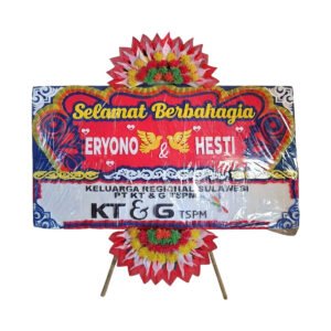 Papan Bunga Wedding Makassar 26