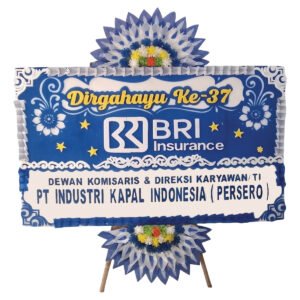 Papan Bunga Hut Makassar 1