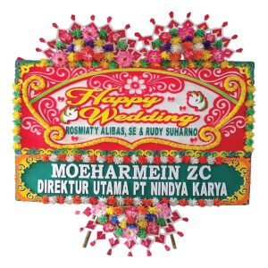 Papan Bunga Wedding Makassar
