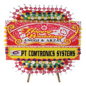Papan Bunga Wedding Makassar 2
