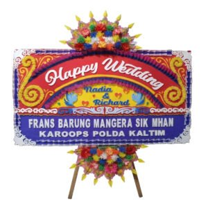 Papan Bunga Wedding Makassar 30