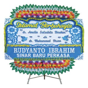 Papan Bunga Wedding Makassar 5