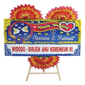 Papan Bunga Wedding Makassar 7