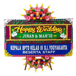 Papan Bunga Wedding Makassar 9