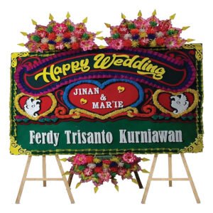 Papan Bunga Wedding Makassar 13