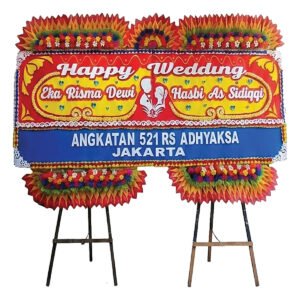 Papan Bunga Wedding Makassar 18