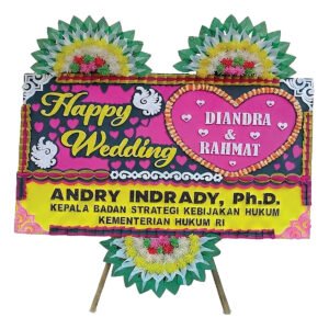 Papan Bunga Wedding Makassar 20