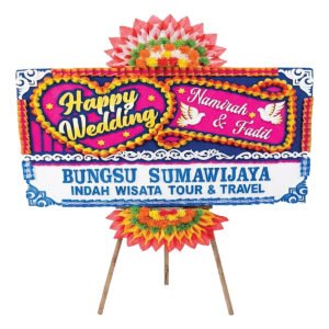 Papan Bunga Wedding Makassar 21